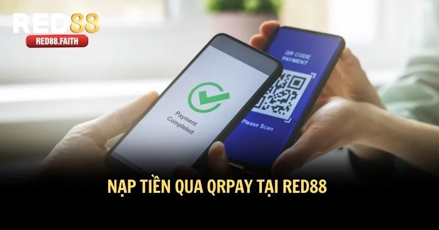 Hình thức nạp tiền qua mã QR RED88