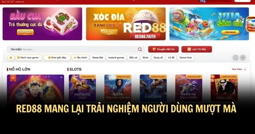 Trải nghiệm người dùng mượt mà chưa từng có